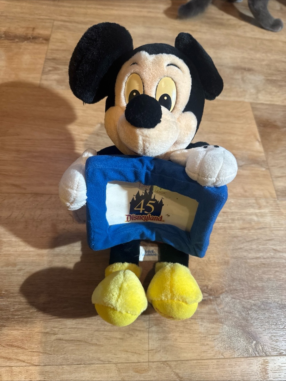 Walt Disney World Mickey Mouse Vintage Small Plush Photo Album Retro